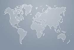 Tapeta Slepá mapa sveta 29340 - vliesová